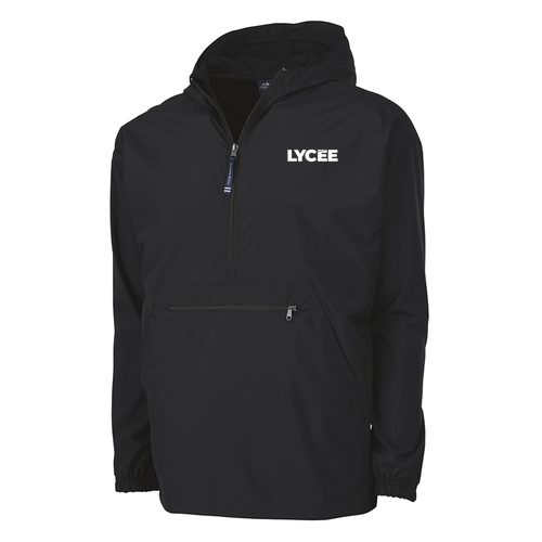 Charles River Youth Pack-N-Go Pullover -- Black
