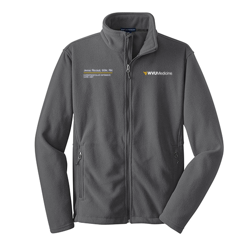 Port Authority Value Fleece Jacket -- Iron Grey