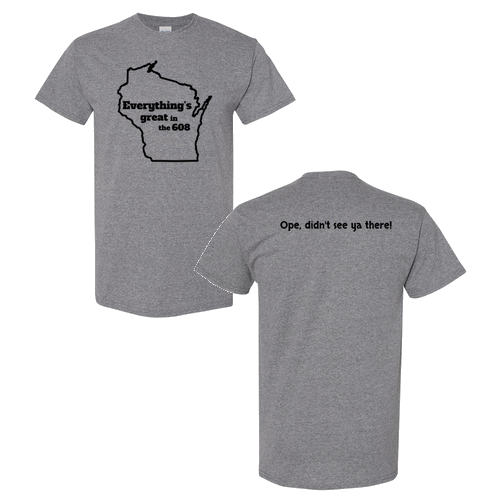 Gildan Heavy Cotton Basic T-Shirt -- Graphite Heather