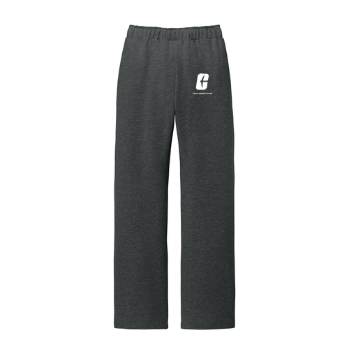District V.I.T. Fleece Open-Bottom Sweatpant -- Heathered Charcoal