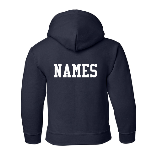 Gildan Heavy Blend Youth Hooded Sweatshirt -- Navy