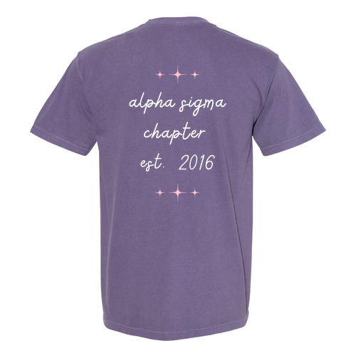 Comfort Colors Unisex Garment-Dyed Heavyweight T-Shirt -- Grape