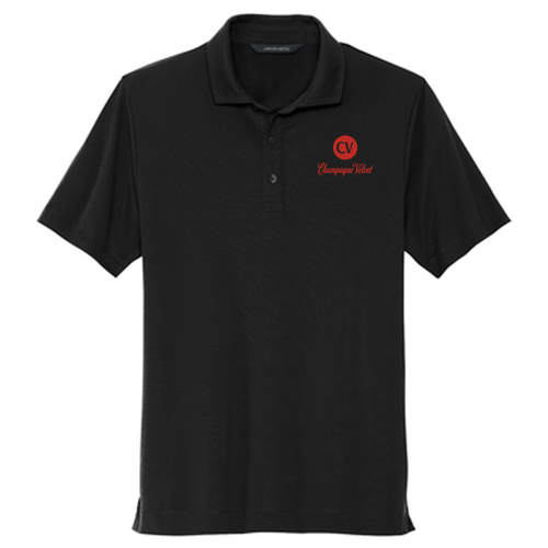 Mercer+Mettle Stretch Jersey Polo -- Deep Black