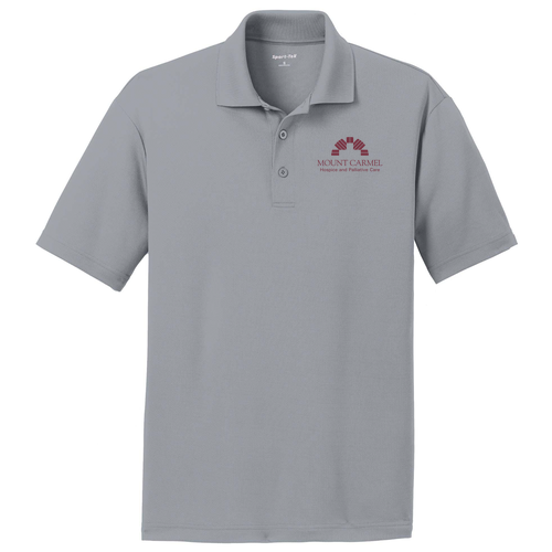 Sport-Tek PosiCharge RacerMesh Polo -- Silver
