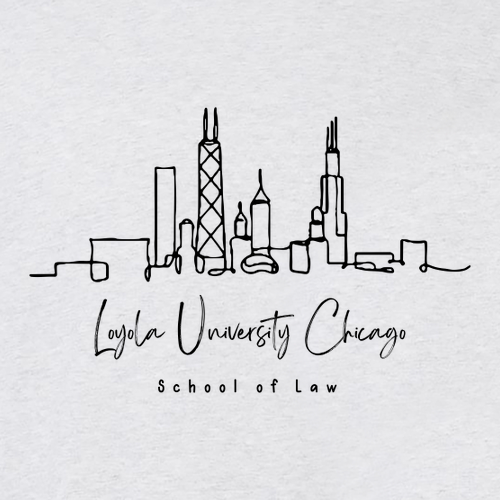 Chicago Skyline Crewneck Sweatshirt -- Ash