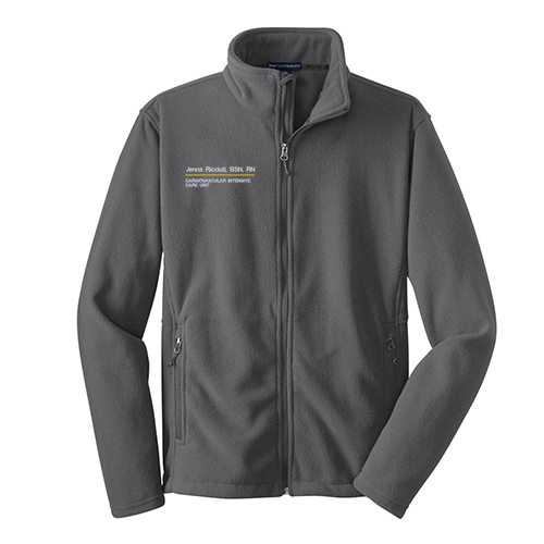 Port Authority Value Fleece Jacket -- Iron Grey