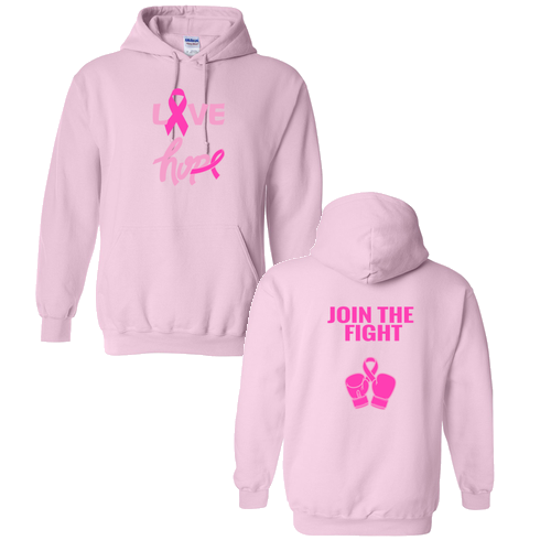 Gildan Heavy Blend Hooded Sweatshirt -- Light Pink