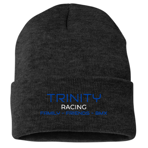 Sportsman Fleece Lined 12" Cuffed Black Beanie