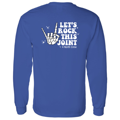 Gildan Heavy Cotton Longsleeve Basic T-Shirt -- Royal