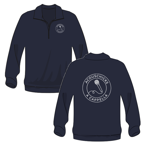 Cotton Heritage Quarter-Zip Fleece -- Navy