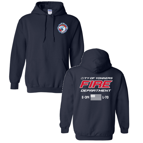 Station 14 Basic Hoodie -- Navy