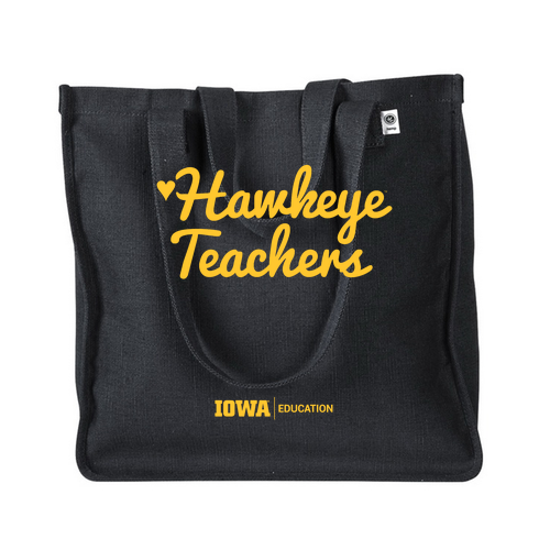 econscious 6.8 oz. Hemp Market Tote -- Black