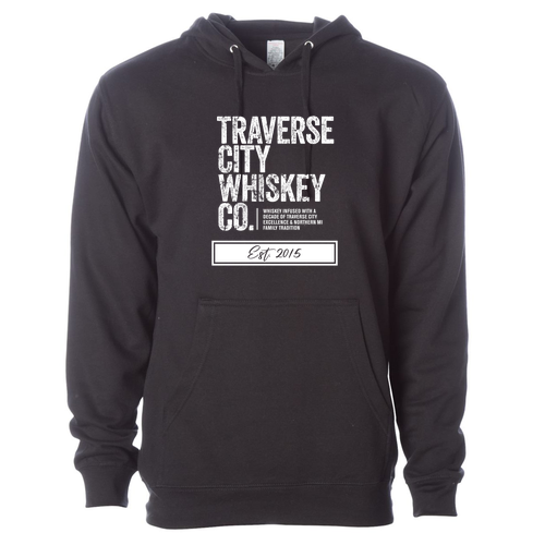 Independent Trading Midweight Hooded Sweatshirt -- Black