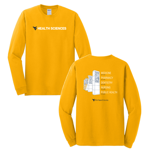 Gildan Heavy Cotton Longsleeve Basic T-Shirt -- Gold