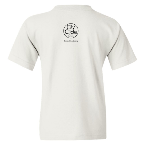 Gildan Heavy Cotton Basic Youth T-Shirt -- White