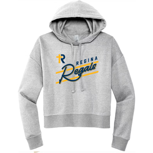 Regina Rise Above District Women's V.I.T. Fleece Hoodie -- Light Heather Grey