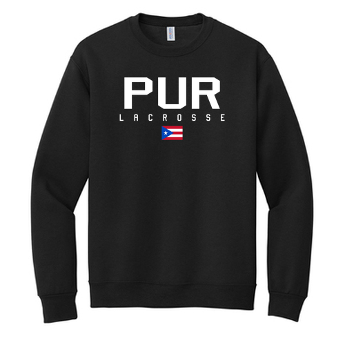 Adult Crewneck Sweatshirt -- Black