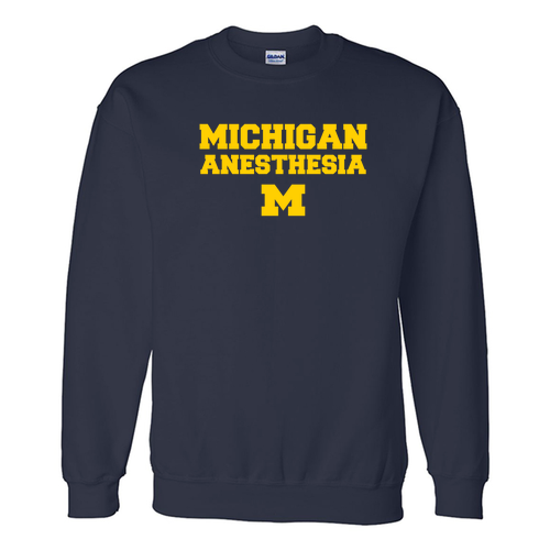 Gildan DryBlend Crew Neck Sweatshirt -- Navy