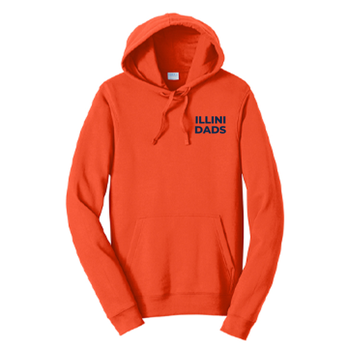 Illini Dads Hoodie -- Orange