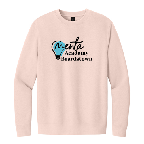 District V.I.T. Fleece Crew -- Rosewater Pink