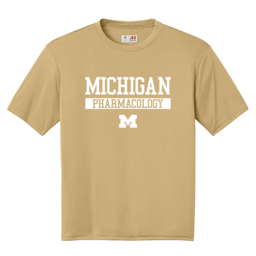A4 Cooling Performance Short Sleeve Tee -- Vegas Gold