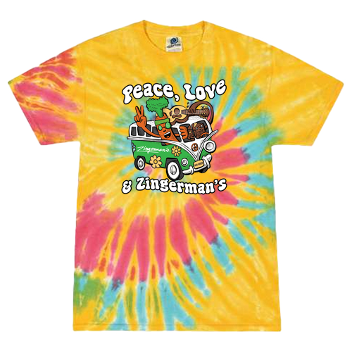 Colortone Multi-Color Tie-Dyed T-Shirt -- Aurora