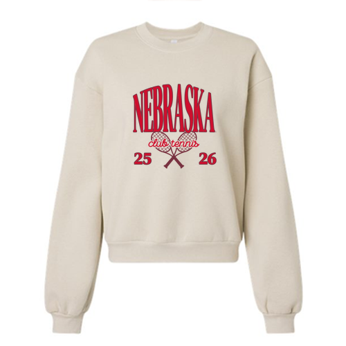 Club Tennis Women's Crewneck Sweatshirt -- Bone