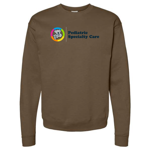 Crewneck Sweatshirt (w/ Back Print) -- Army Brown