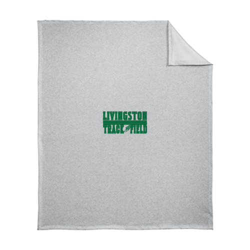 Port and Company Core Fleece Sweatshirt Blanket -- Athletic Heather