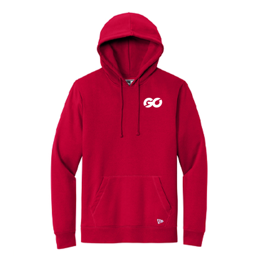 New Era Comeback Fleece Pullover Hoodie -- Scarlet