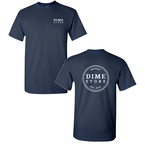 Gildan Heavy Cotton Basic T-Shirt -- Navy