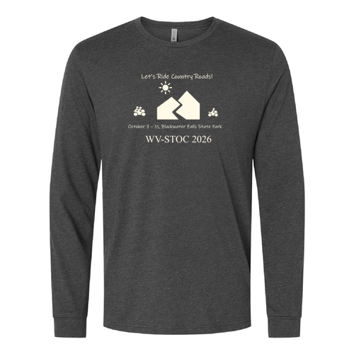 Next Level Softer Long Sleeve T-Shirt -- Charcoal