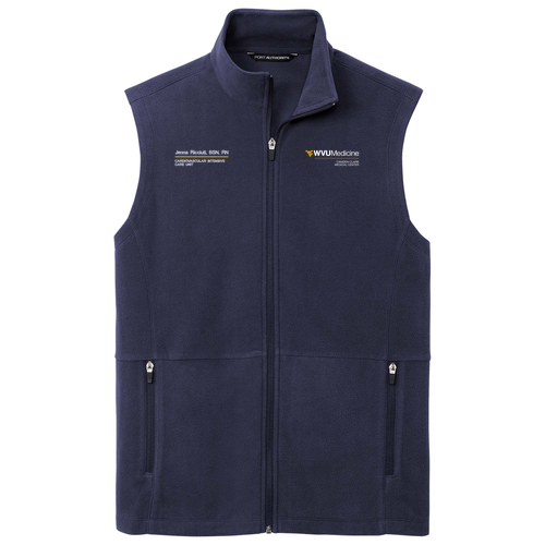 Port Authority Accord Microfleece Vest -- Navy