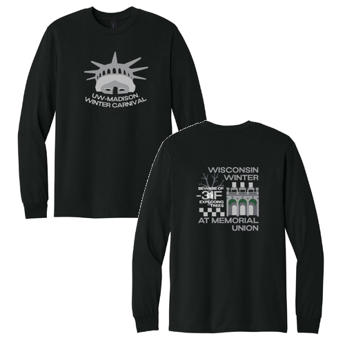 Gildan Heavy Cotton Longsleeve Basic T-Shirt -- Black