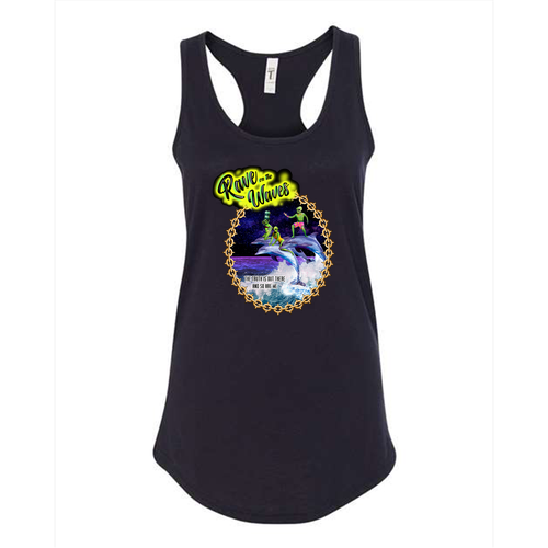 Next Level Ladies Ideal Racerback Tank -- Black