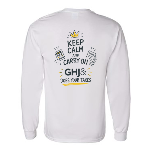Gildan Heavy Cotton Longsleeve Basic T-Shirt -- White