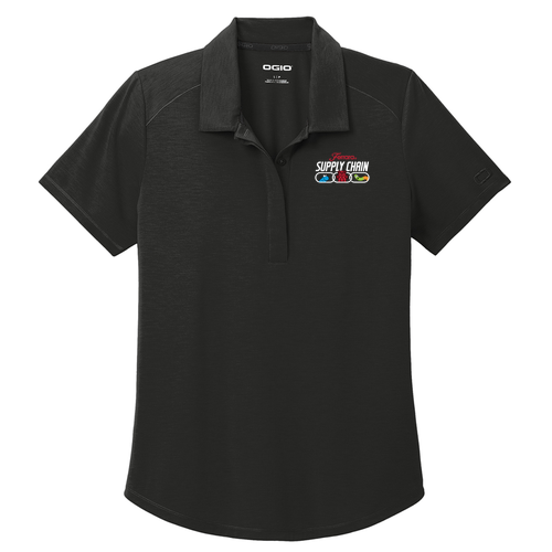 OGIO Women's Motion Polo -- Blacktop