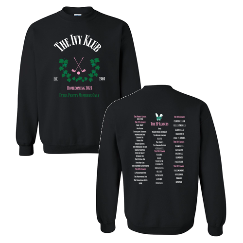 Gildan Heavy Blend Crew Neck Sweatshirt -- Black
