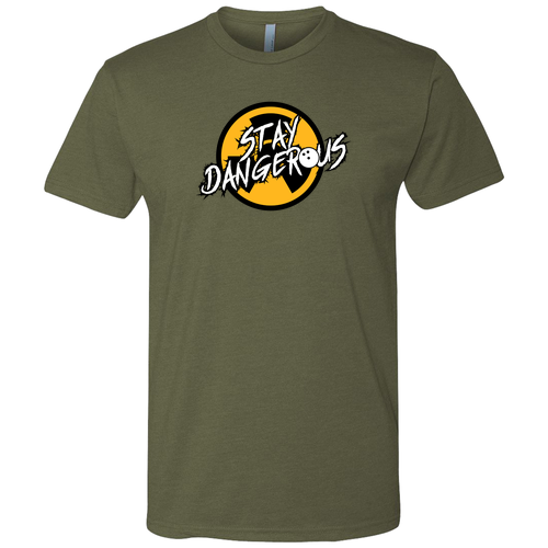 Next Level Unisex CVC Crew -- Military Green