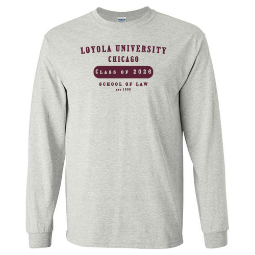 Class of 2026 Long sleeve -- Ash