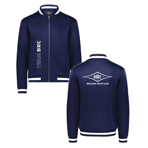 Holloway V-Street Full Zip Jacket -- Navy / White