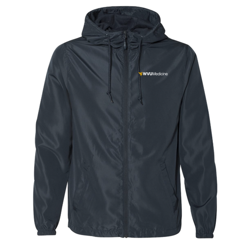 Independent Trading Co. Lightweight Windbreaker Zip Jacket -- Classic Navy