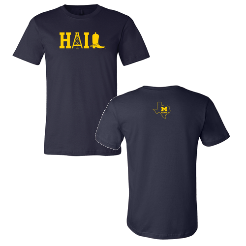 Mens/Unisex Bella Canvas Soft Fitted Jersey T-Shirt -- Navy