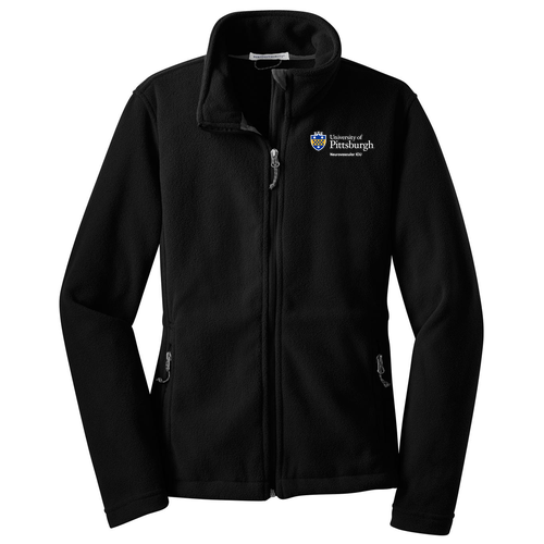 Port Authority Ladies Value Fleece Jacket -- Black