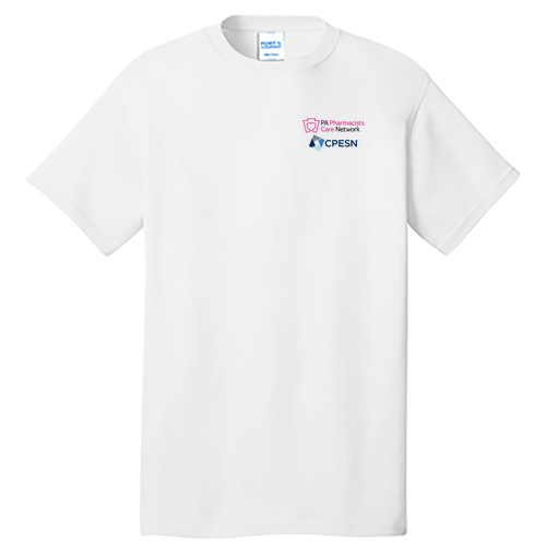 Port and Company 5.4 oz Cotton T-Shirt -- White