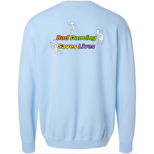 Comfort Colors Adult Crewneck Sweatshirt -- Chambray
