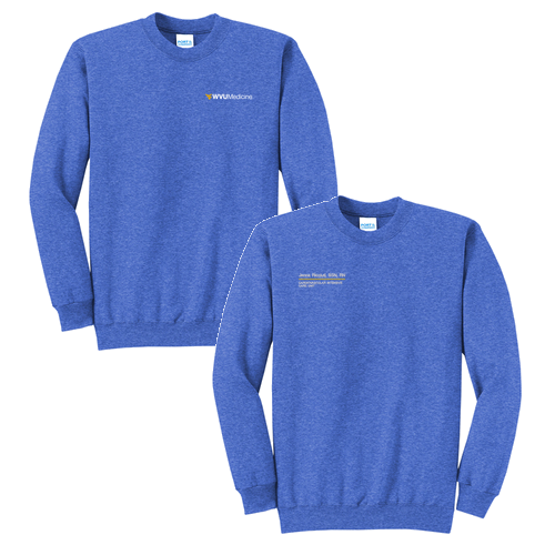 Port and Company Classic Crewneck Sweatshirt -- Royal