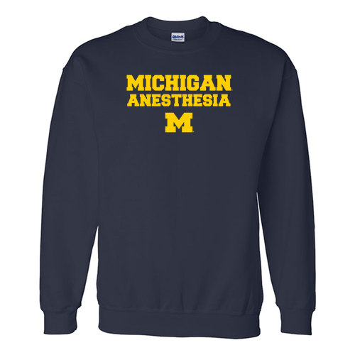 Gildan DryBlend Crew Neck Sweatshirt -- Navy