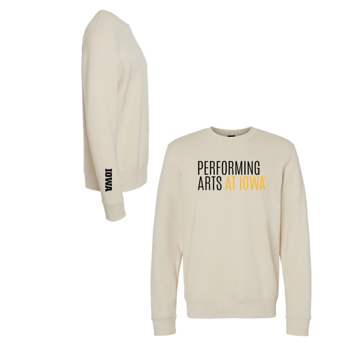 [HIDE] J. America BTB Fleece Crew -- Oyster
