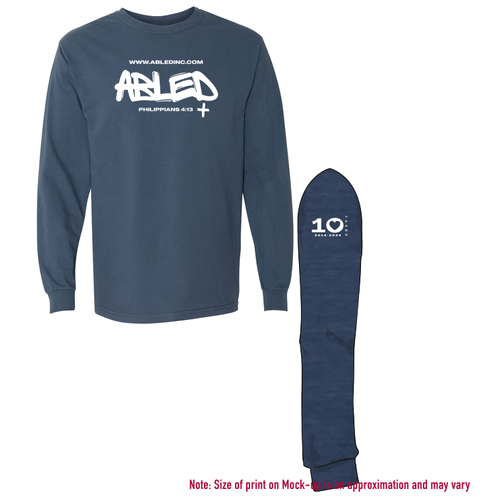 Comfort Colors Ringspun Long Sleeve Tee -- Midnight